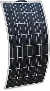 AISINILALAO New 100W Flexible Solar Panel 12V 24V Panel Solar 100W Monocrystalline Battery Charger for Rv Electric Car Camping Yacht