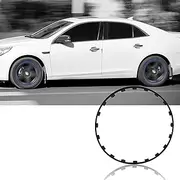Rim Protector Car Vehicle Wheel Rims Protectors Decor Strip for All Car Models 4 Pcs / 17-20In G20240113(Color:Black,Size:18in)(Black,19in)