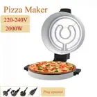 Electric Cooker Pizza Maker Benchtop Non-Stick Pizza Oven Flat Grill Cook 2000W