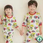 【PUCO】正韓超優質嬰幼兒/兒童七分袖100% 有機純棉家居服/睡衣/家居套裝組_螞蟻跟螳螂(PC21-007)