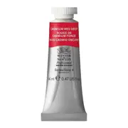 Winsor & Newton 14ml Professional Watercolour Paint Tube Cadmium Red Deep S4