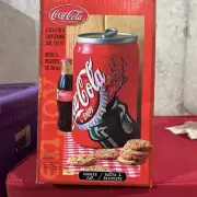 Coca-Cola Ceramic Cookie Jar Shaped Like Coke Can