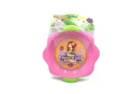 Nuby Flower Child Toddler Plate BPA Free Easy Grip 18 m+