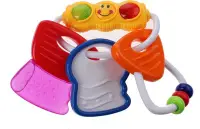 在飛比找Yahoo!奇摩拍賣優惠-小羅玩具批發-匯樂306E 鑰匙圈固齒器 寶寶 固齒器 燈光