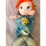 現貨 香港迪士尼 寶寶玩偶 小美人魚娃娃 10吋玩偶 小比目魚 絕版