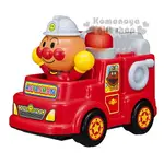 小禮堂 麵包超人消防車造型聲動玩具車《紅.舉雙手.盒裝》適合1.5歲以上兒童