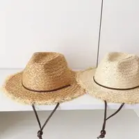 在飛比找momo購物網優惠-【橘魔法】復古牛仔草帽(帽子 紳士帽 爵士帽 草帽 遮陽帽 