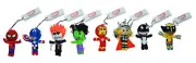 Voodoo String Doll Charter Movie Keychain Phone Ornament Thor Ironman Wolverine