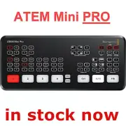 Blackmagic Design Atem Mini PRO Video Switcher Live Streaming HDMI Recording NEW