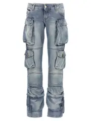 [The Attico] The Attico-Essie Jeans Celeste-Donna 24 Blue