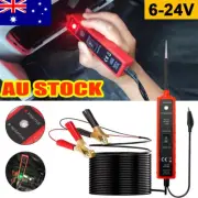 DC 6V-24V Automotive Power Probe Circuit Electrical Tester System LED IndicatNV