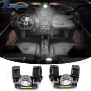 2PCS Upgraded Bracket Roll Bar Mount LED Dome Lights Fit UTV Can Am Marverick X3