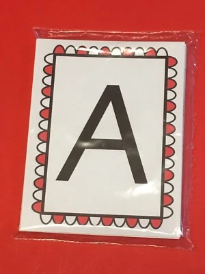 Preschool Learning Fun with Alphabet - FUN WITH LEARNING FLASHCARD - BRAND NEW
