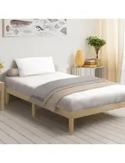 [Oikiture] Oikiture Bed Frame King Single Wooden Timber Mattress Base Bed Base Platform King Single