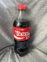 Share a Coke with Victor 2025 Personalized Gift Coca~Cola Bottle 20oz