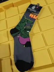 ER1- Incredible Hulk Socks - Marvel Avengers Heroes Cartoon 3/4 Length Socks