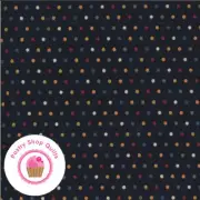 Moda BITTERSWEET LANE 9646 14 Navy Blue Polka Dot KANSAS TROUBLES Quilt Fabric
