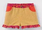 NWT Matilda Jane Enchanted Garden Woodrose Mixed Print Shorts Size 10