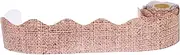 GARIOUANS 1 Roll Blackboard Border Trim Burlap Pattern Classroom Decoration for Bulletin Boards DIY Trim for Blackboards Non Adhesive Light Decor for Home Office