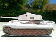 Corgi King Tiger Tank German Army, Hungary, 1945 Showcase Die-cast 1:90 Scale