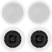 4 x 6.5in Selby In Ceiling Speakers Carbon Cone 100W CS609