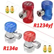 R134a/R1234yf Quick Connector Adapter Fitting Coupler for AC High/Low Side Kit