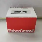Faber-Castell Magic Rub 1954 White Erasers One Dozen Lot 12 For Drafting Vintage