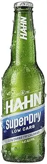 Hahn Super Dry 4.6% Lager Bottles 330 ml (Pack of 24)