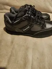Dexter Mens Pro Am 11 Black/Grey Bowling Shoes 8 1/2 M