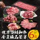 【中秋烤肉】TOP世界金賞和牛ソ極品饗宴(6盒/組；燒烤/火鍋/3~4人份)