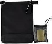 Travel Soap Bag Waterproof Leakproof Travel Soap Case Box Quick Dry Soap Travel Bag Soap Holder Soap Case Container with Soap Lathering Bag and Carabiner for Travel, Camping, Outdoor