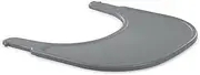 Hauck Alpha+ Click Tray, Grey - Just Seconds to Remove and Fix, Large Plastic Highchair Tray, Easy to Clean