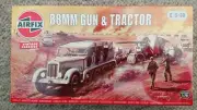 AIRFIX A02303V 88mm Gun & Tractor WWII Model Kit 1/76 NEW