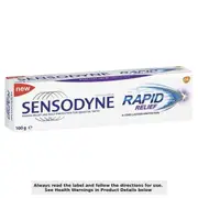 Sensodyne Rapid Relief Toothpaste 100g