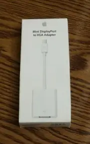Apple Mini DisplayPort to VGA Adapter MB572Z/B White Model A1307 GENUINE NEW $29