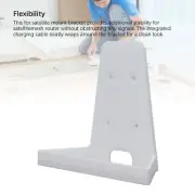 Satellite Mounting Bracket Flexible Router Wall Mount Bracket For V2 Mesh Router