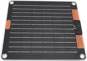 10W Monocrystalline Silicon Solar Panel, 5V 2A Output Portable Solar, Ultra Thin Lightweight, IP65 Water Proof for Camping Hiking Outdoor