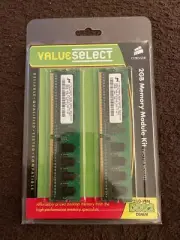 Value Select Corsair 2GB Memory Module Kit 240-PIN DDR2 DIMM Bin 2