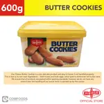 菲律賓 FIBISCO 餅乾 零食 桶裝 BUTTER COOKIES 600G