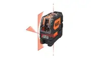 Klein Laser Level, Self Levelling Red Crossline and Plumb Spot