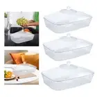 Serving Tray with Lid Organizer Fruit Tray Storage Container for Celebrations