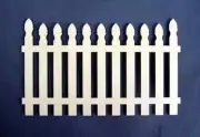Dollhouse Miniature 1:12 Scale Picket Fence