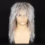 Miss U Hair 80s Party Wigs for Men Women Mullet Wigs for Halloween Costume Wig