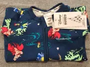 Bonds Baby Disney Blue The Little Mermaid- Sebastian Wondersuit- Size 00- BNWT