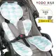 【JoyNa】嬰兒推車坐墊 雙層加厚3D透氣安全座椅透氣墊(日本YODO XIUI.小耳朵造型加厚款)