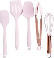 PLAFOPE 5-Piece Kitchen Baking Tool Set Bread Making Kit Silicone Cooking Utensils Baking Spatula Set