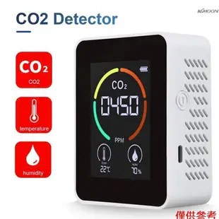 Co2空氣檢測儀二氧化碳檢測儀農業生產溫室co2監測儀黑色