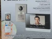 Panasonic VL-SWD273 Wireless Video Intercom System DECT wireless 7" wide screen