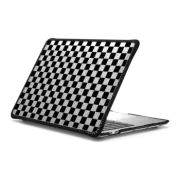 MacBook Pro 13-inch (M1 / M2 / Intel) Impact Case Black Checkered Pattern