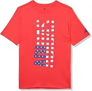 [adidas] Boys' Short Sleeve Graphic Tee Shirts